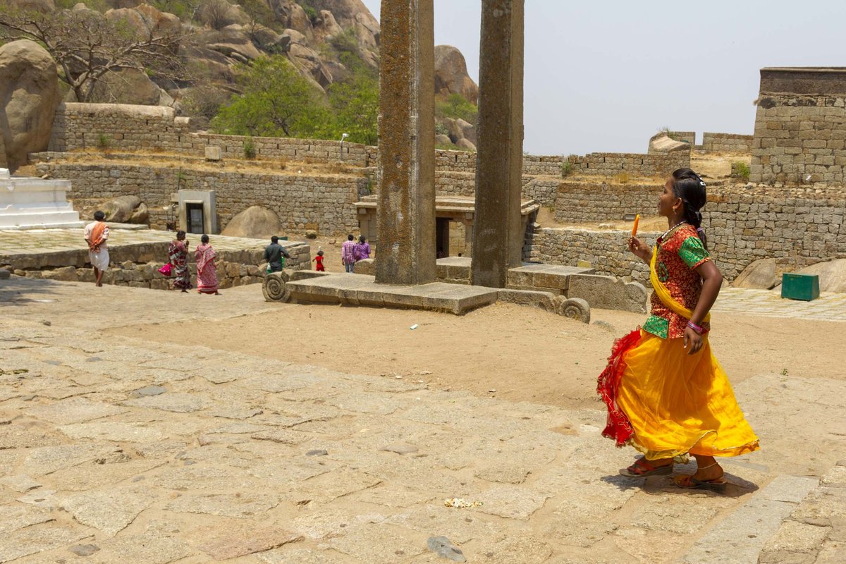 First time in India (Chitradurga Fort-Hampi-Bangalor) 2